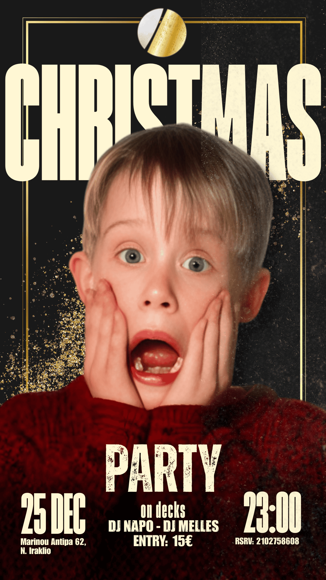 Deep Club Πάρτυ Χριστουγέννων - Christmas Party - Νέο Ηράκλειο Κλαμπ Αθήνα