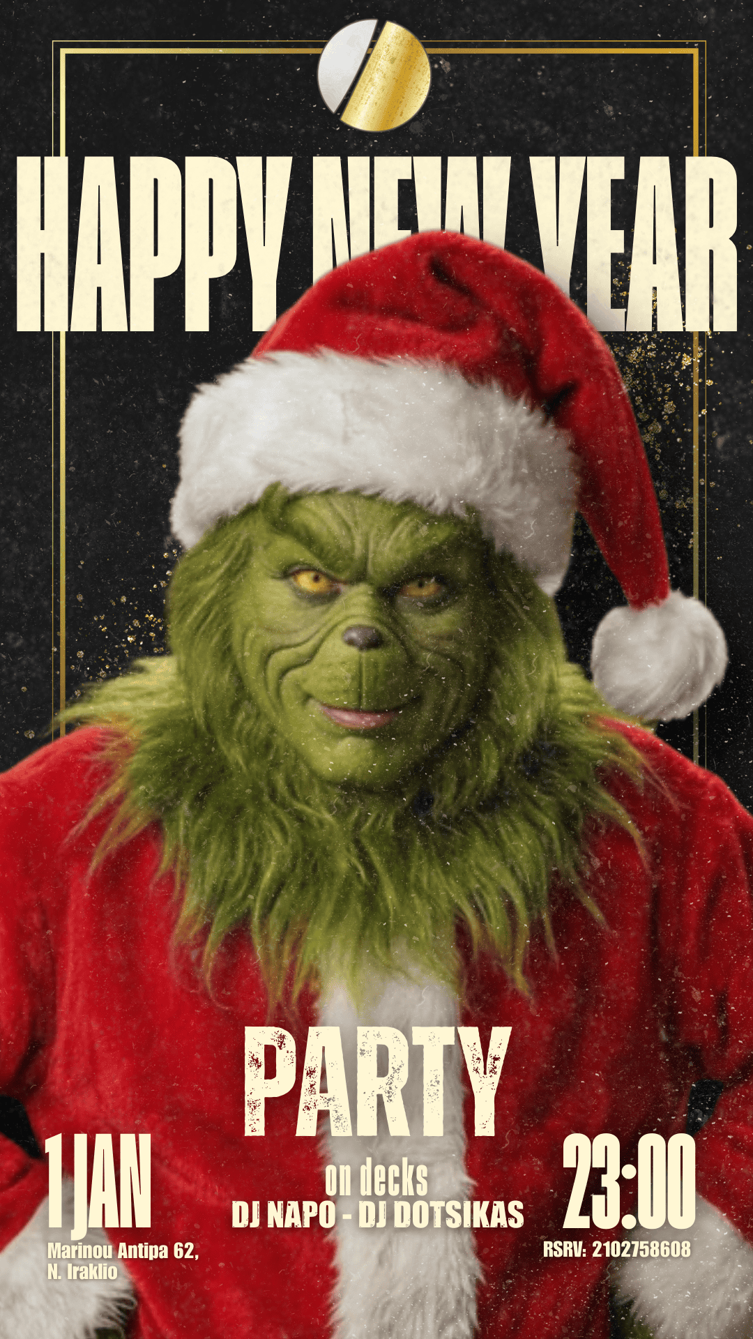 Deep Club Πρωτοχρονιά - New Year's Party - Νέο Ηράκλειο Κλαμπ Αθήνα